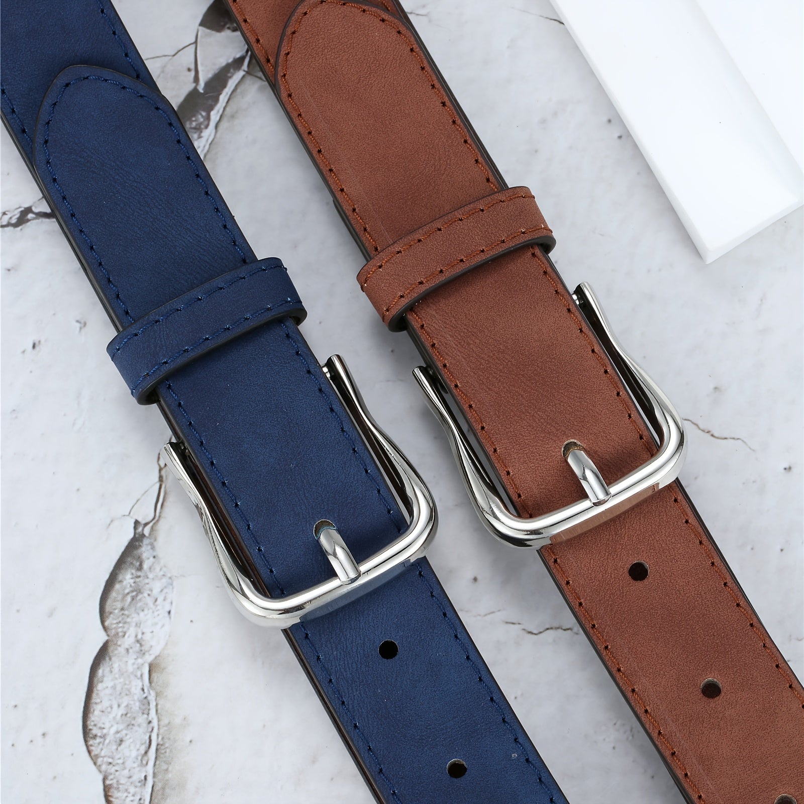Ceinture à Boucle Classique Élastique pour Homme Silvère — visuel 9