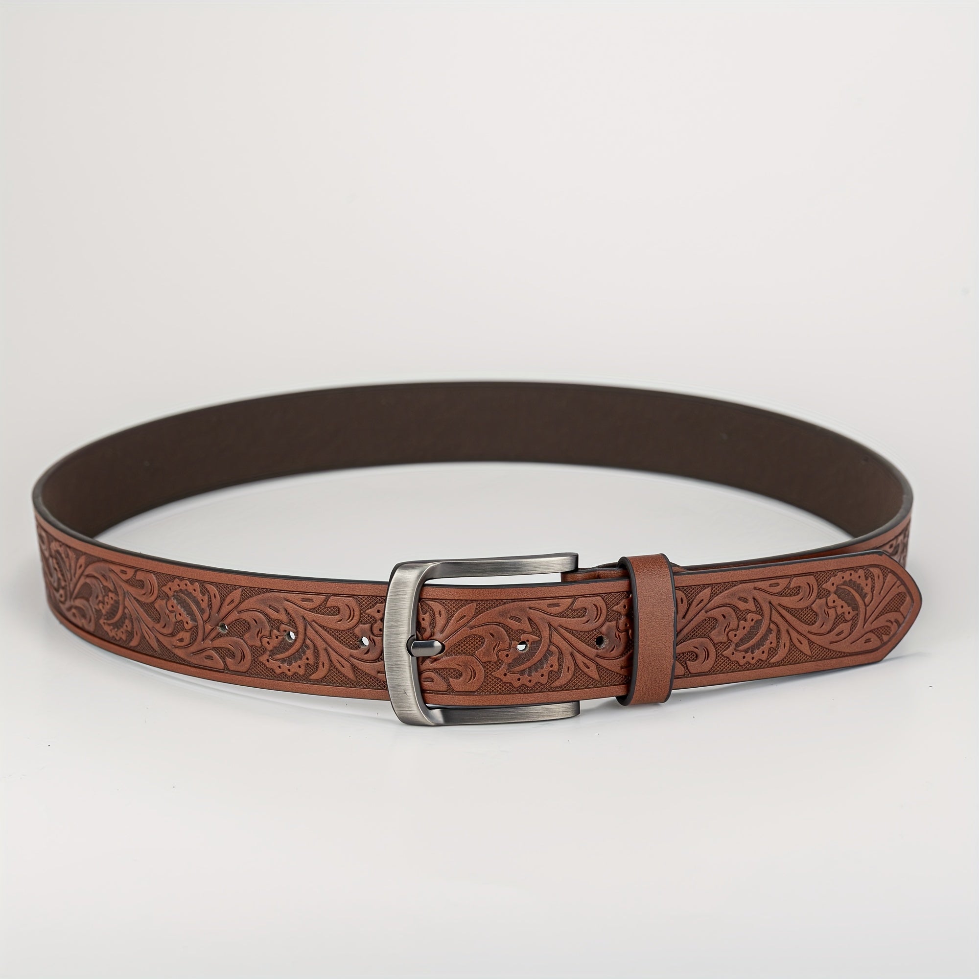 Ceinture à Boucle Classique en Simili Cuir pour Femme Avril — visuel 2