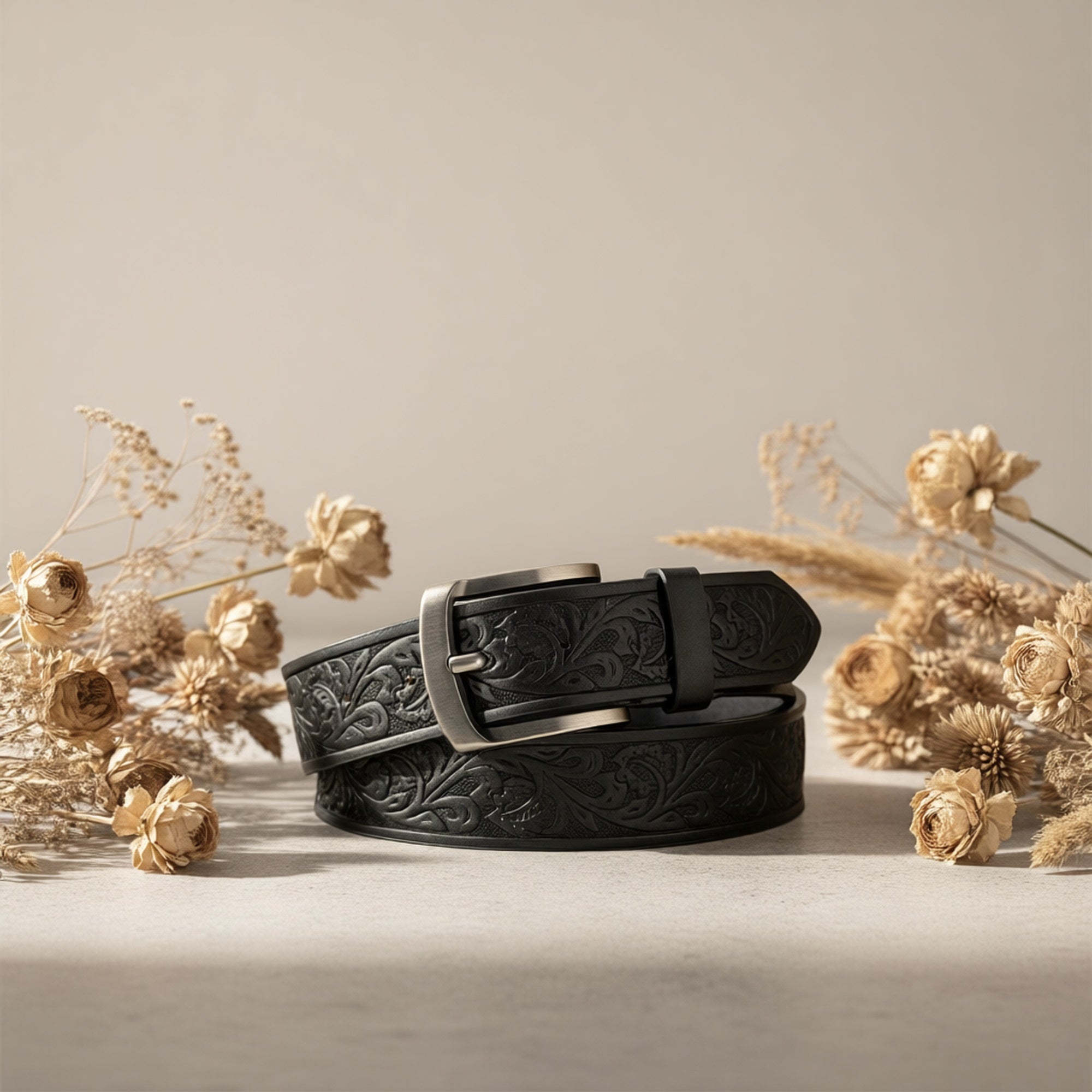 Ceinture à Boucle Classique en Simili Cuir pour Femme Avril — visuel 3
