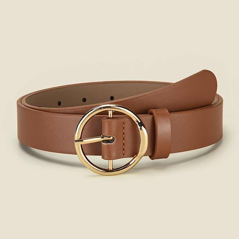 Ceinture à Boucle Classique en Simili Cuir pour Femme Biarritz — visuel 10