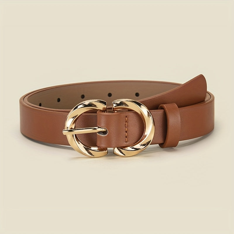 Ceinture à Boucle Classique en Simili Cuir pour Femme Biarritz — visuel 13