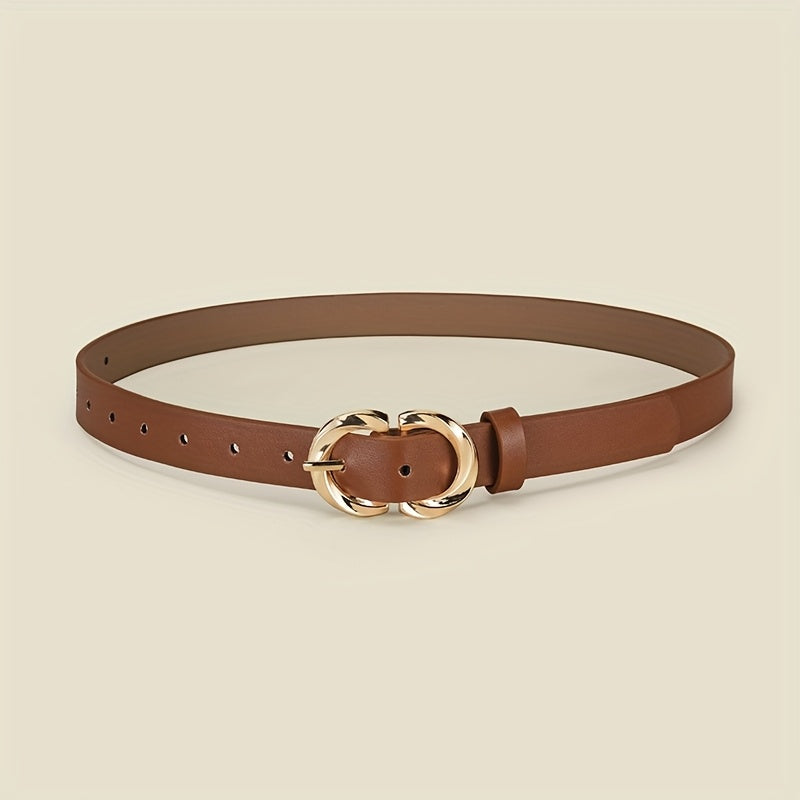 Ceinture à Boucle Classique en Simili Cuir pour Femme Biarritz — visuel 6