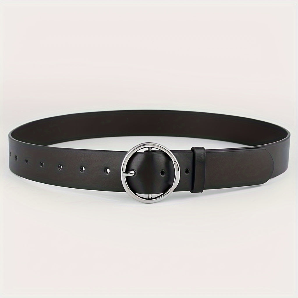 Ceinture à Boucle Classique en Simili Cuir pour Femme Dinard — visuel 5