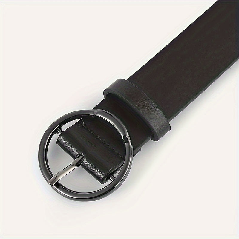 Ceinture à Boucle Classique en Simili Cuir pour Femme Dinard — visuel 8