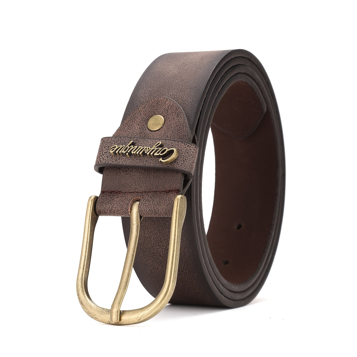 Ceinture à Boucle Classique en Simili Cuir pour Femme Eglantine — visuel 10