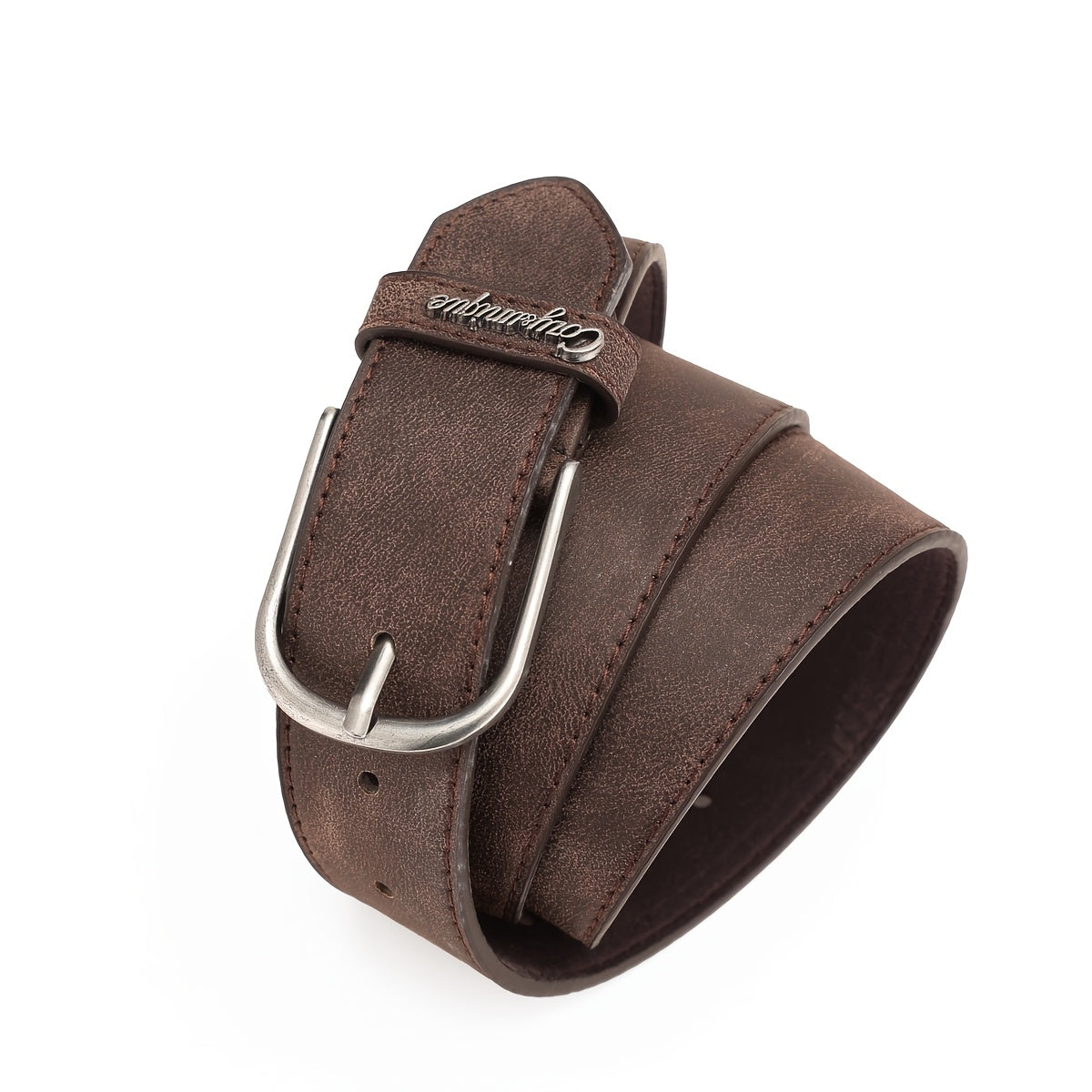 Ceinture à Boucle Classique en Simili Cuir pour Femme Eglantine — visuel 3