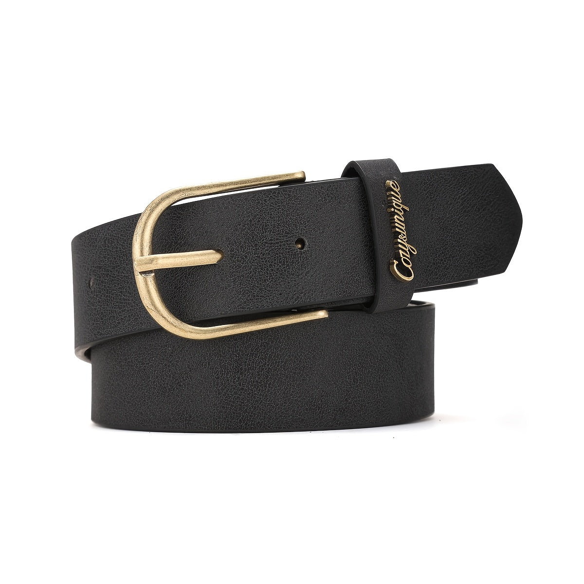 Ceinture à Boucle Classique en Simili Cuir pour Femme Eglantine — visuel 8