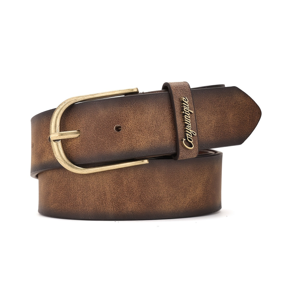 Ceinture à Boucle Classique en Simili Cuir pour Femme Eglantine — visuel 9