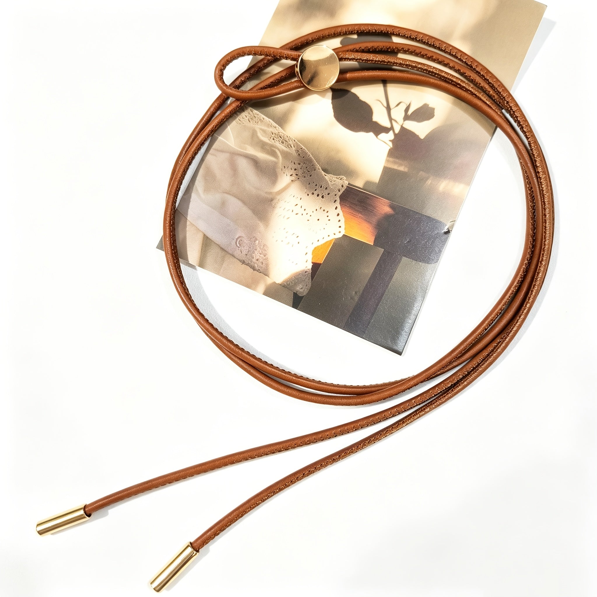 Ceinture à Boucle Classique en Simili Cuir pour Femme Erika — visuel 10