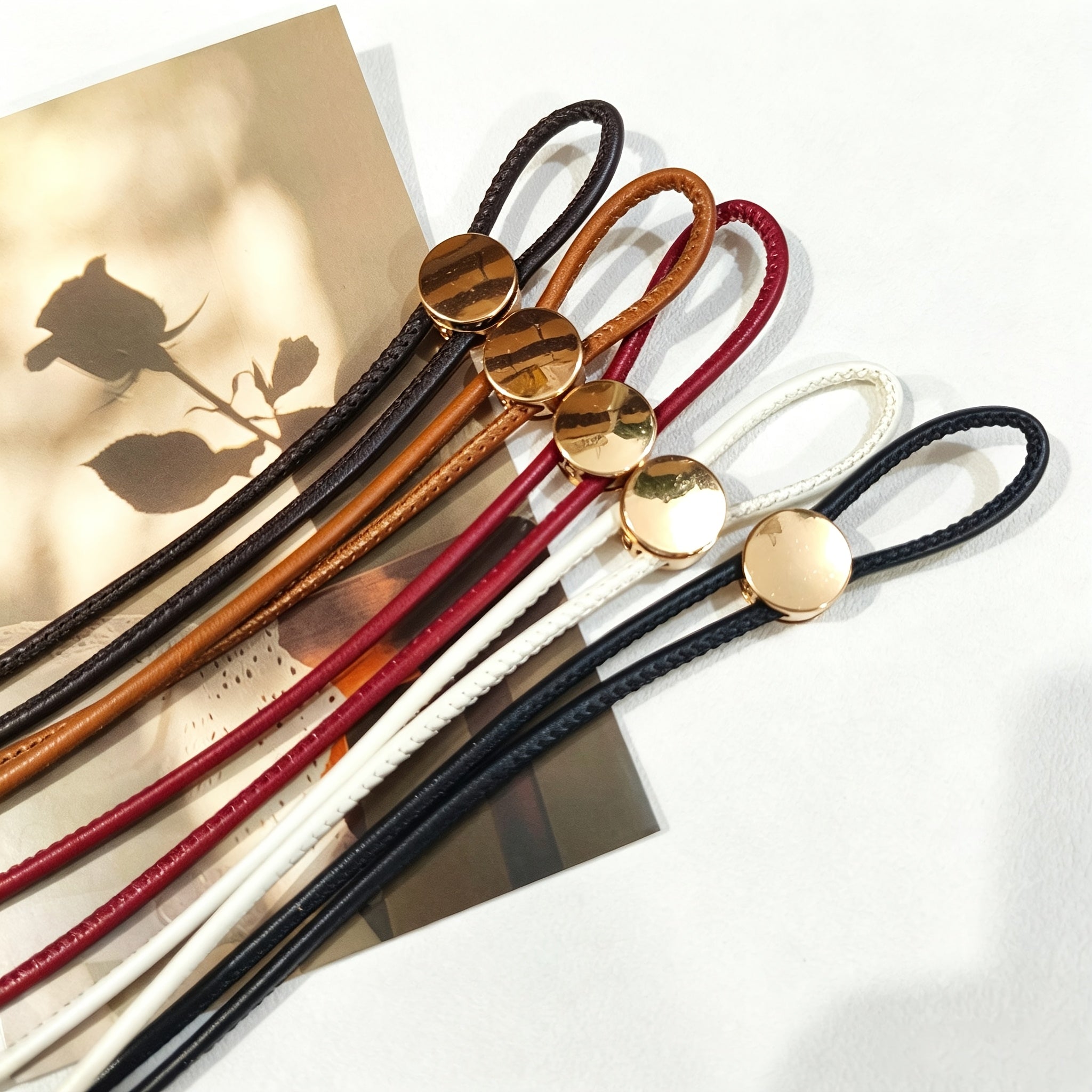Ceinture à Boucle Classique en Simili Cuir pour Femme Erika — visuel 9