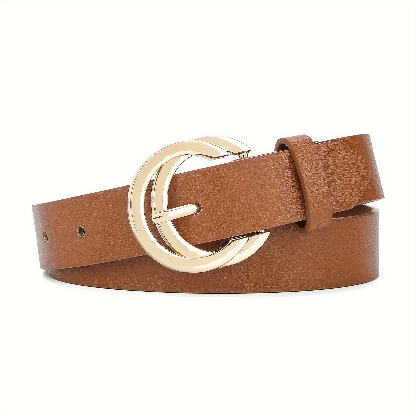 Ceinture à Boucle Classique en Simili Cuir pour Femme Faustine — visuel 10