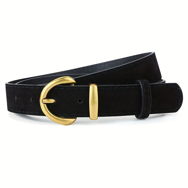 Ceinture à Boucle Classique en Simili Cuir pour Femme Gabrielle — visuel 2