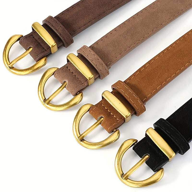Ceinture à Boucle Classique en Simili Cuir pour Femme Gabrielle — visuel 6