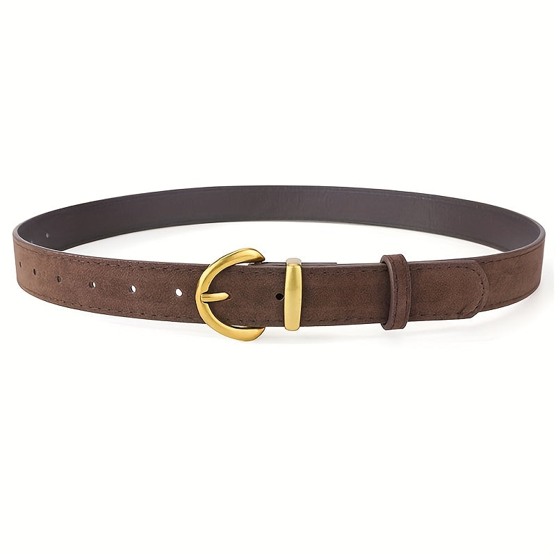 Ceinture à Boucle Classique en Simili Cuir pour Femme Gabrielle — visuel 9