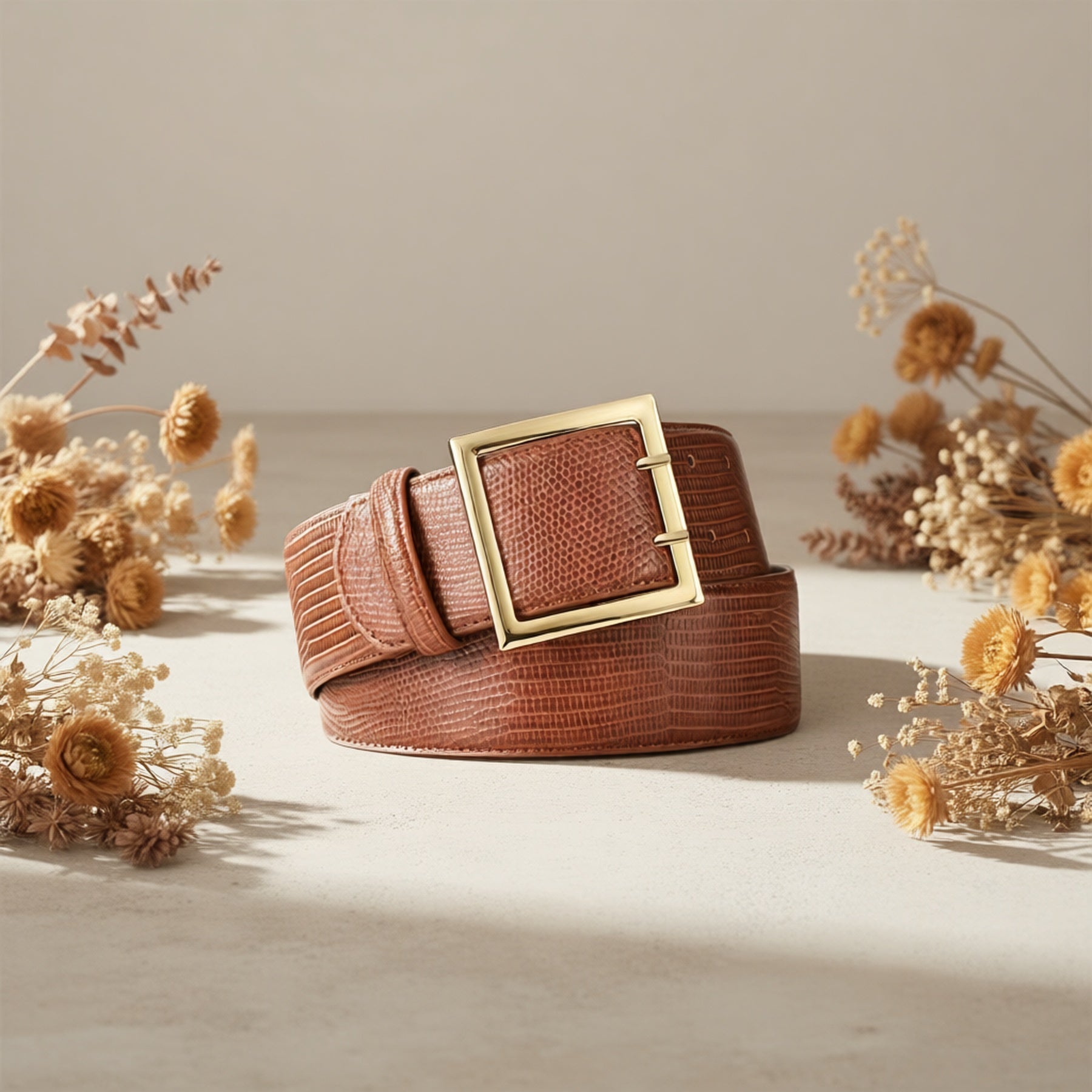 Ceinture à Boucle Classique en Simili Cuir pour Femme Gaëlle — visuel 3