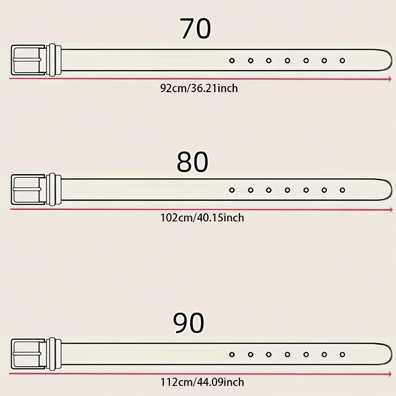Ceinture à Boucle Classique en Simili Cuir pour Femme Honorine — visuel 8