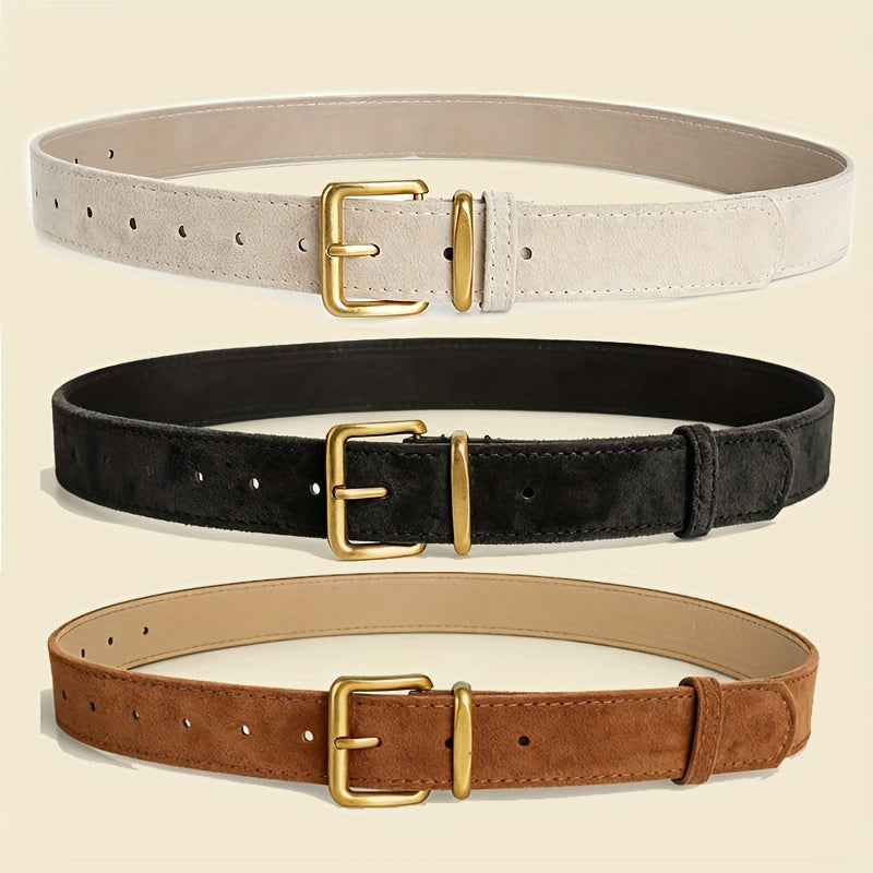 Ceinture à Boucle Classique en Simili Cuir pour Femme Irène — visuel 5