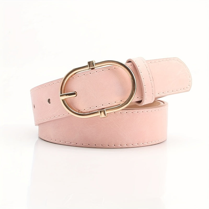 Ceinture à Boucle Classique en Simili Cuir pour Femme Mauricette — visuel 1