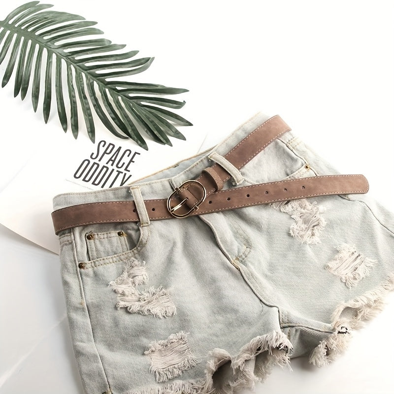 Ceinture à Boucle Classique en Simili Cuir pour Femme Mauricette — visuel 6