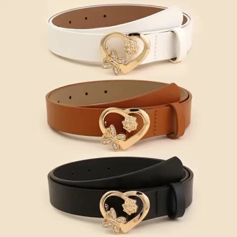 Ceinture à Boucle Classique en Simili Cuir pour Femme Oriane — visuel 7