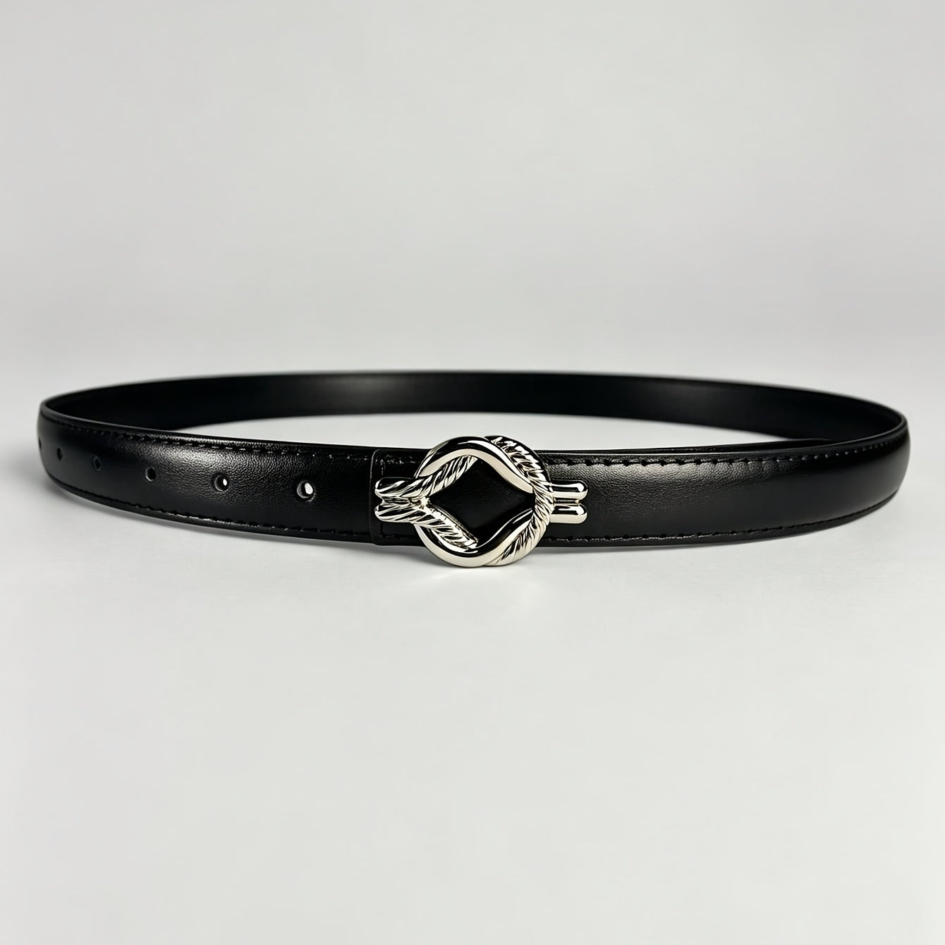 Ceinture à Boucle Classique en Simili Cuir pour Femme Roxane — visuel 2