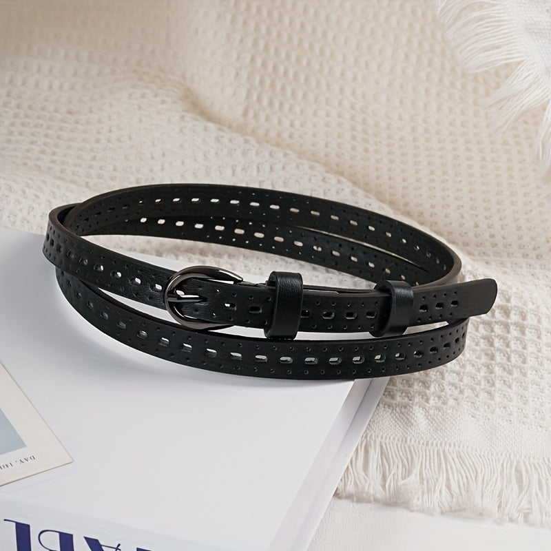 Ceinture à Boucle Classique en Simili Cuir pour Homme Albany — visuel 1