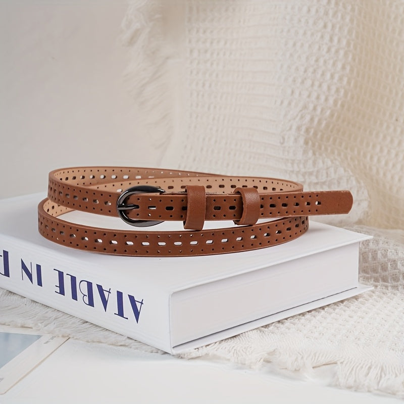 Ceinture à Boucle Classique en Simili Cuir pour Homme Albany — visuel 2