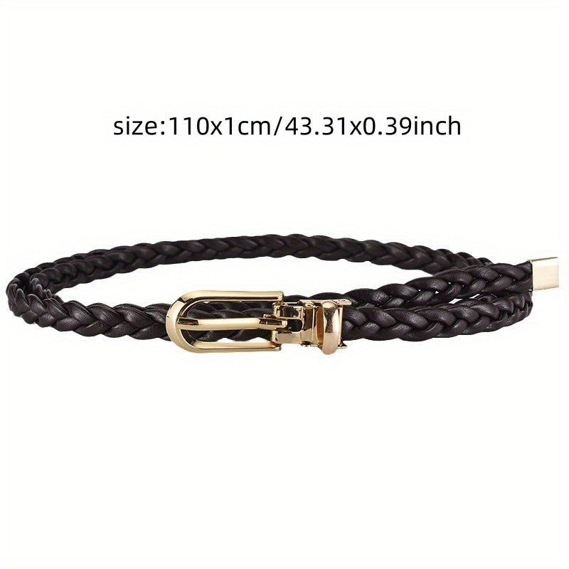 Ceinture à Boucle Classique en Simili Cuir pour Homme Anchorage — visuel 9