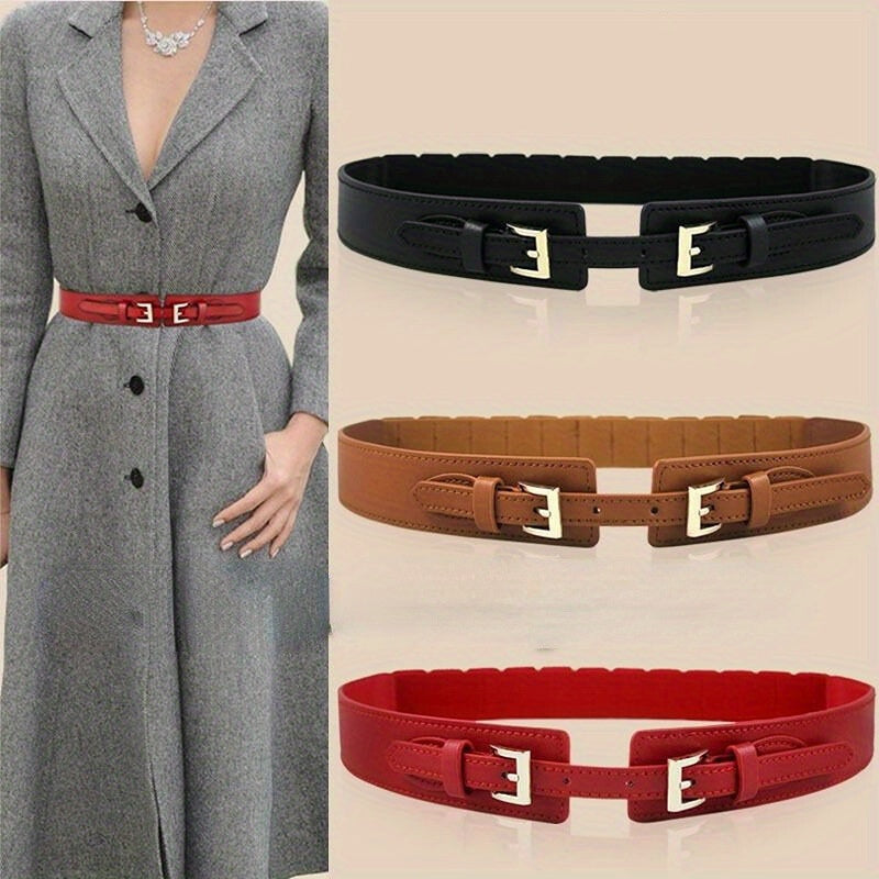 Ceinture à Boucle Classique en Simili Cuir pour Homme Aurora — visuel 11