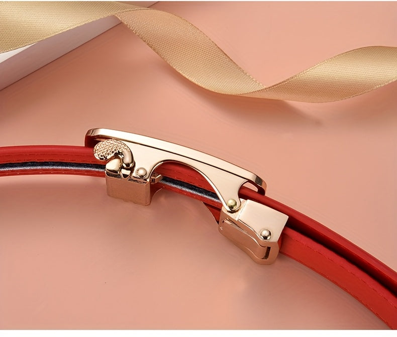 Ceinture à Boucle Classique en Simili Cuir pour Homme Bakersfield — visuel 4