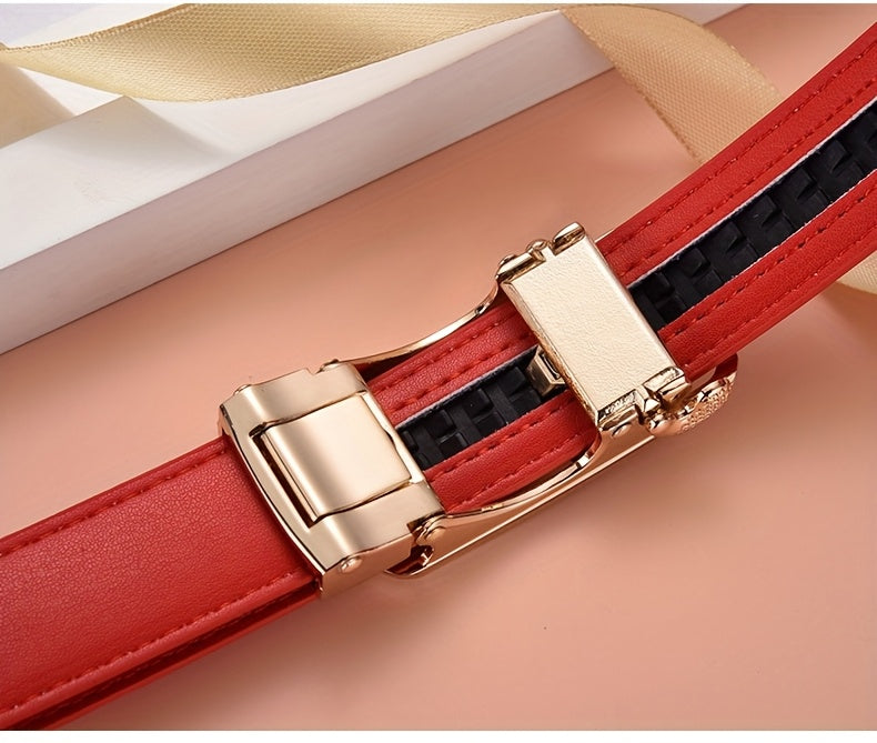 Ceinture à Boucle Classique en Simili Cuir pour Homme Bakersfield — visuel 5
