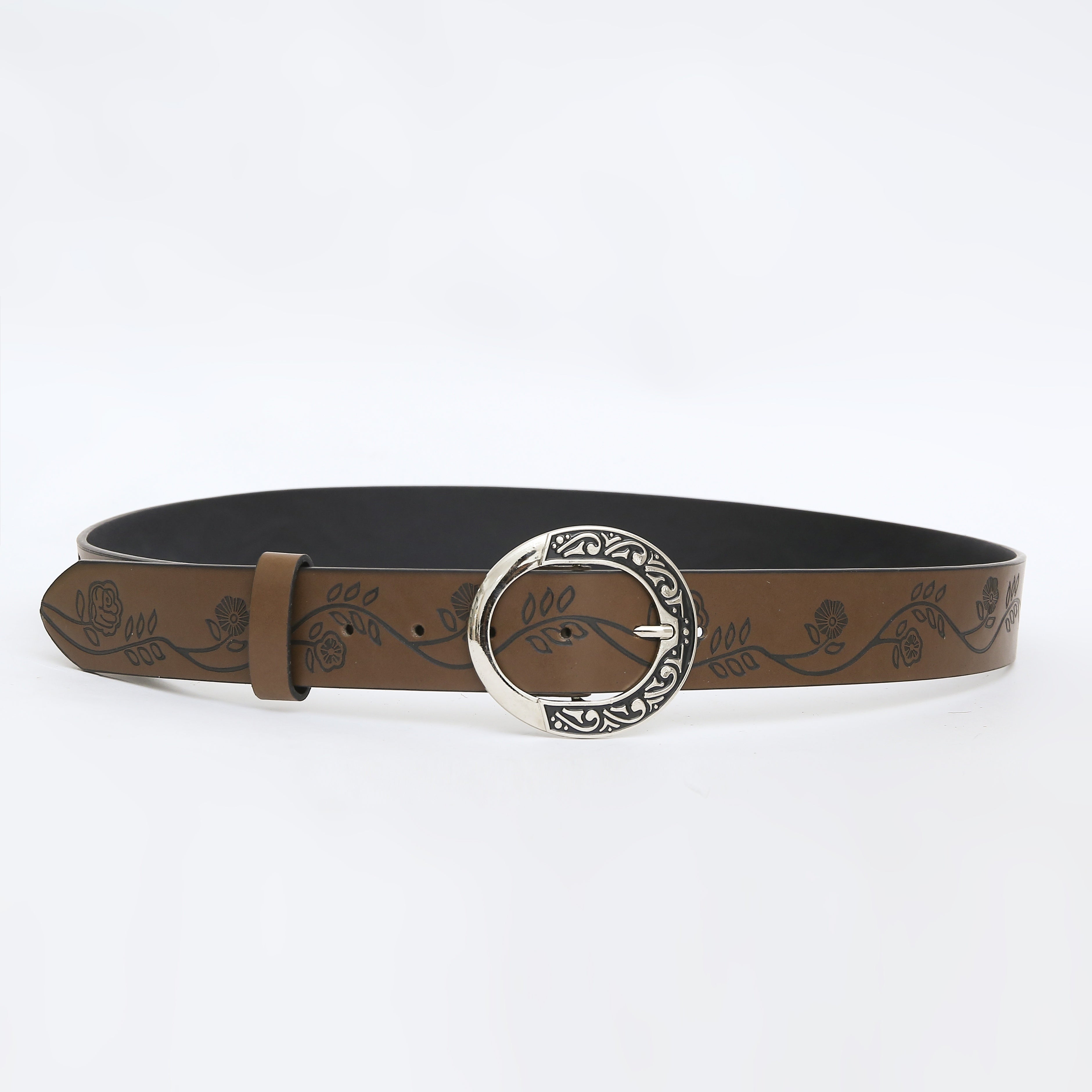 Ceinture à Boucle Classique en Simili Cuir pour Homme Bangor — visuel 2