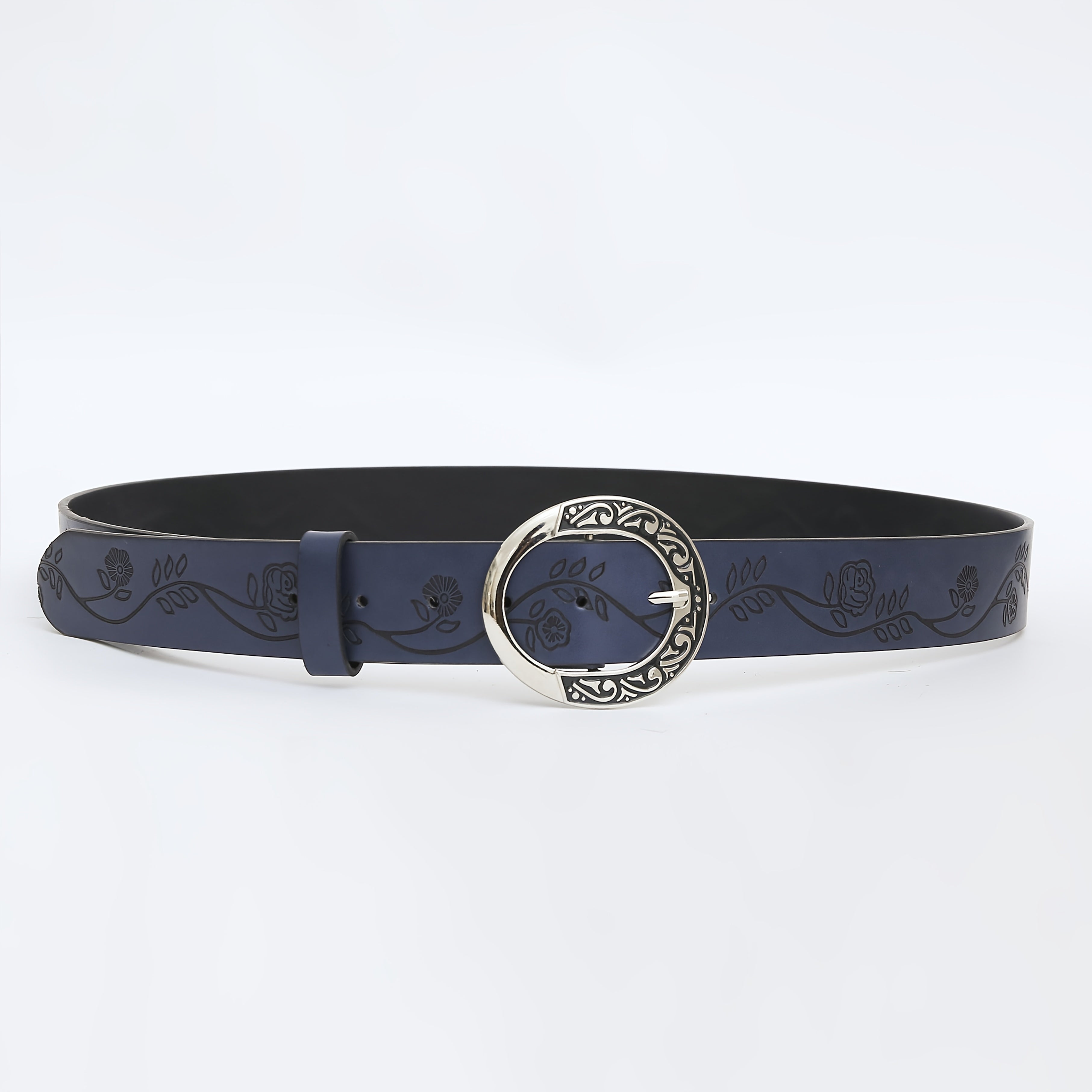 Ceinture à Boucle Classique en Simili Cuir pour Homme Bangor — visuel 3