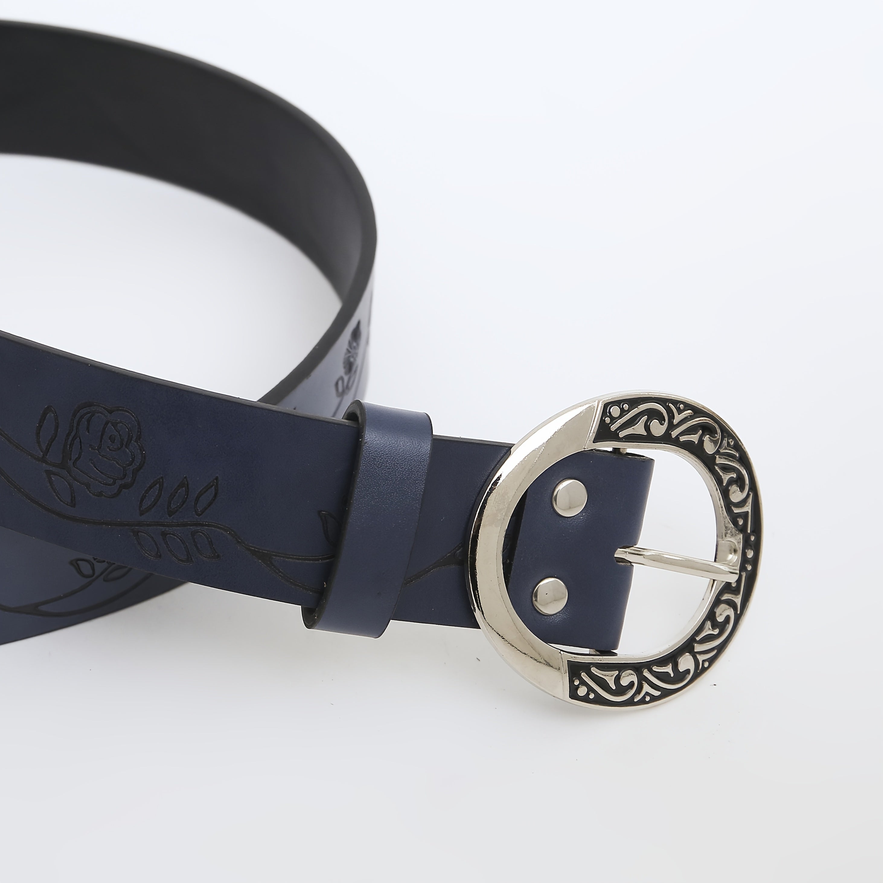 Ceinture à Boucle Classique en Simili Cuir pour Homme Bangor — visuel 7