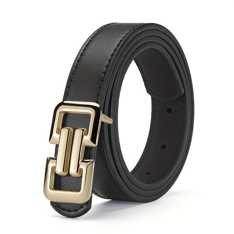 Ceinture à Boucle Classique en Simili Cuir pour Homme Besançon — visuel 2