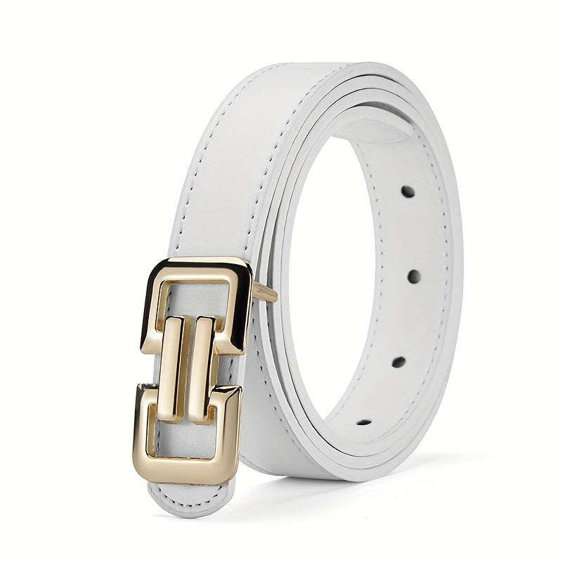 Ceinture à Boucle Classique en Simili Cuir pour Homme Besançon — visuel 6