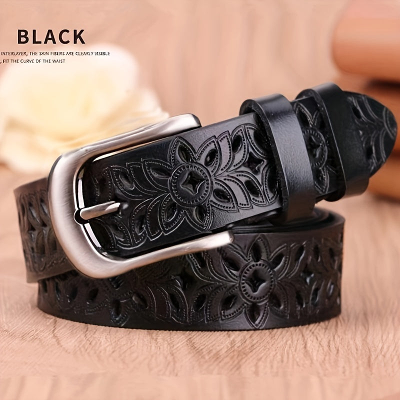 Ceinture à Boucle Classique en Simili Cuir pour Homme Béziers — visuel 1
