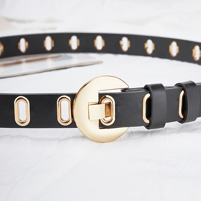 Ceinture à Boucle Classique en Simili Cuir pour Homme Bradford — visuel 4