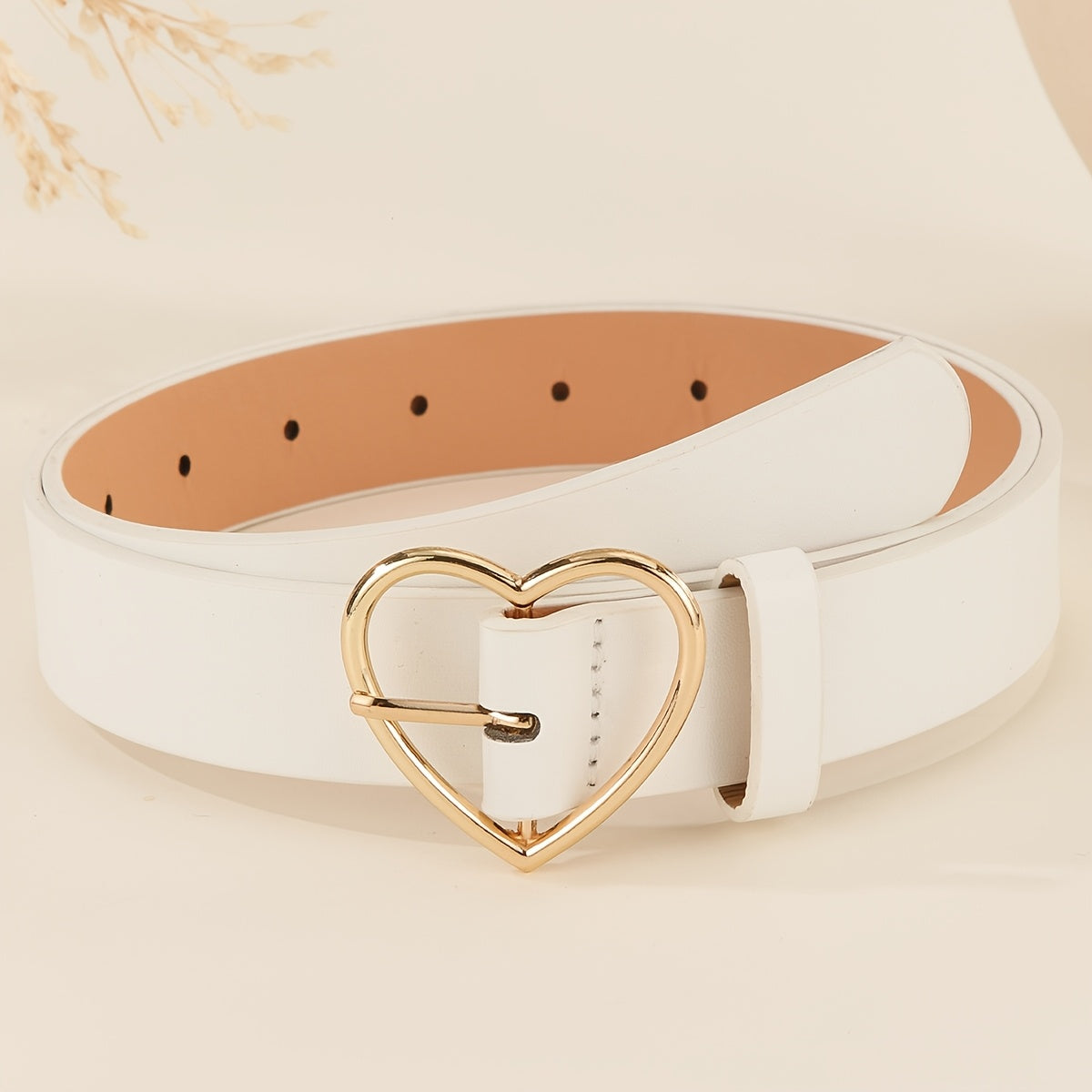 Ceinture à Boucle Classique en Simili Cuir pour Homme Brest — visuel 3