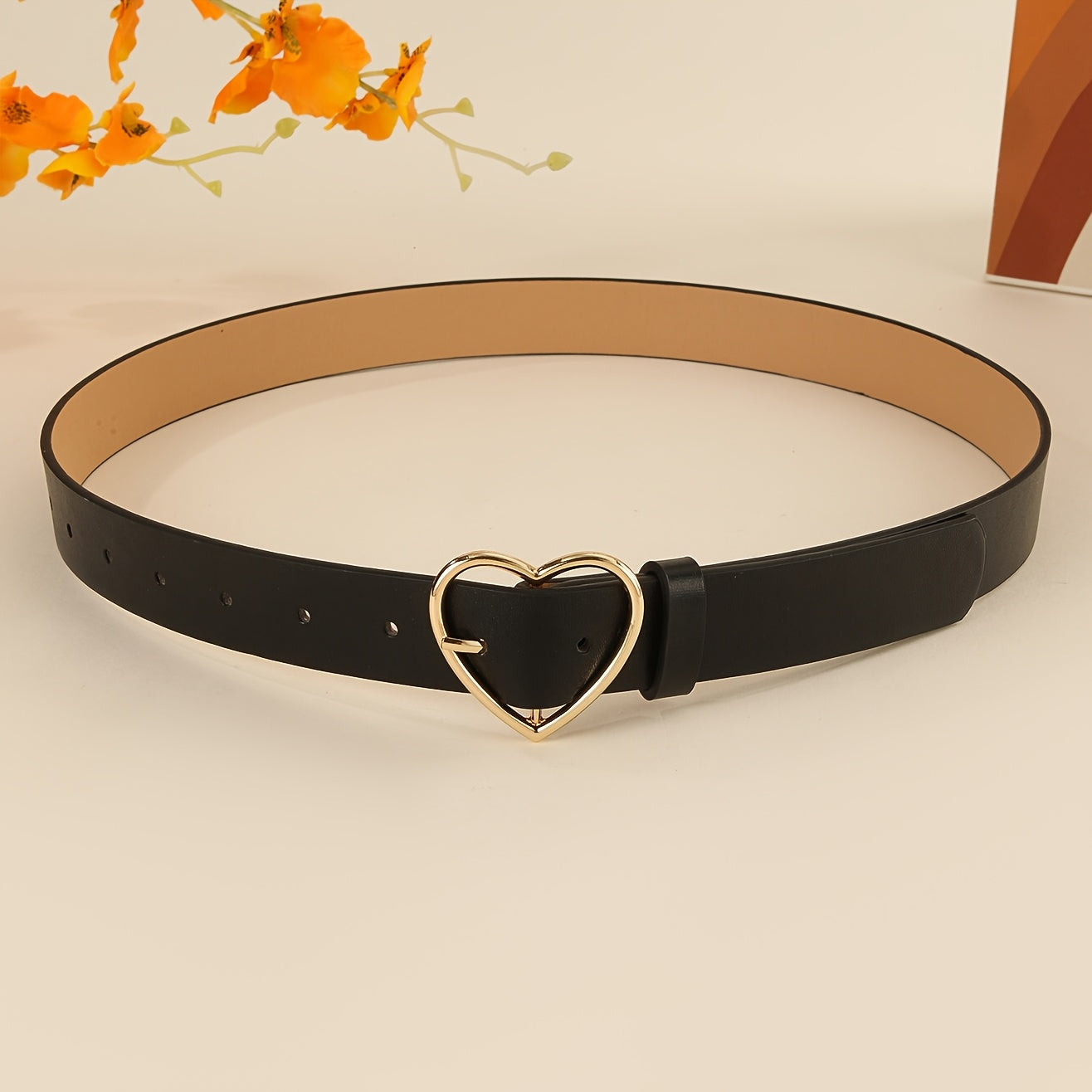 Ceinture à Boucle Classique en Simili Cuir pour Homme Brest — visuel 8