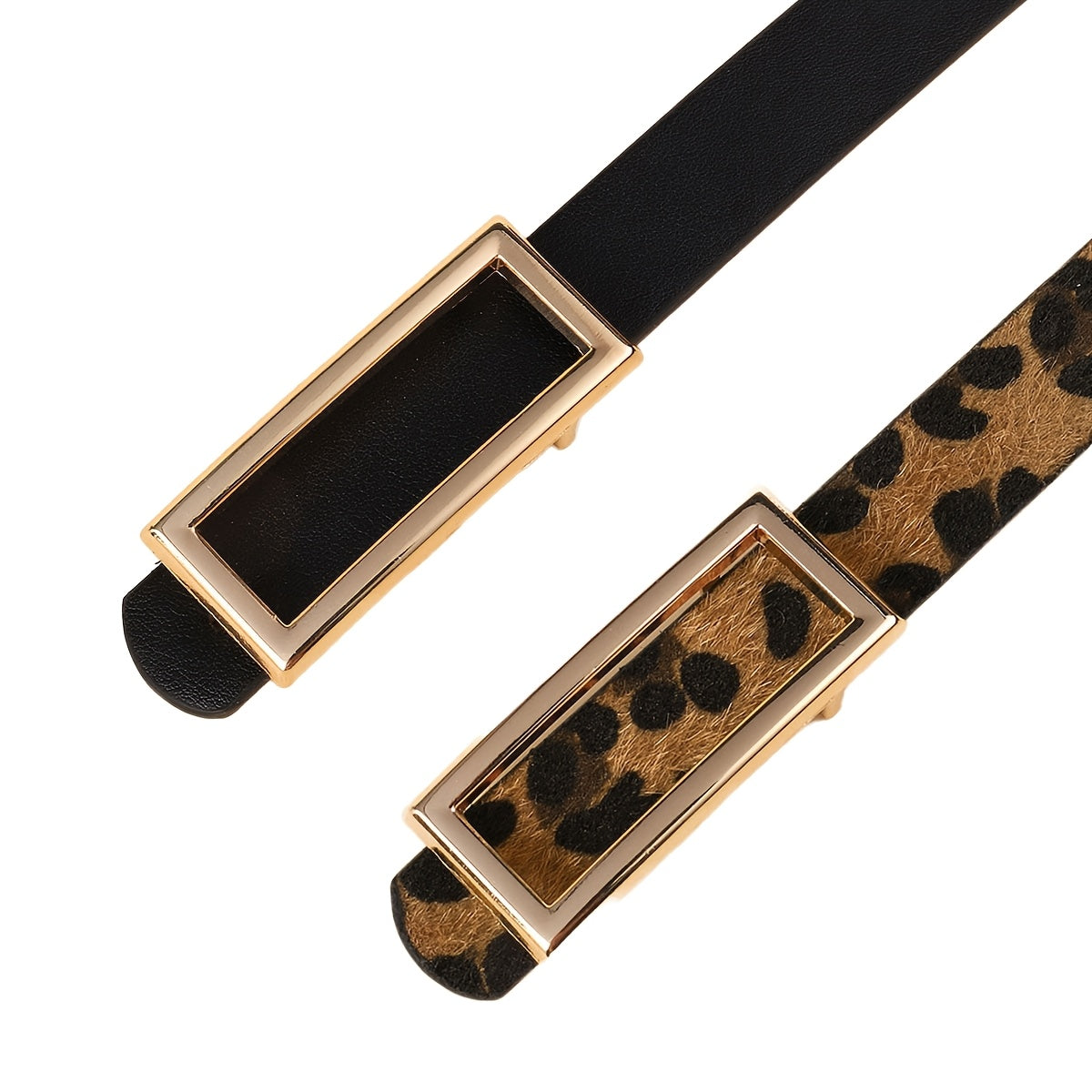 Ceinture à Boucle Classique en Simili Cuir pour Homme Cambrai — visuel 10