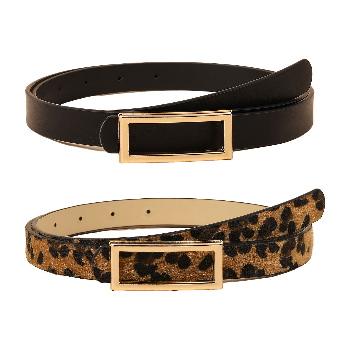 Ceinture à Boucle Classique en Simili Cuir pour Homme Cambrai — visuel 9