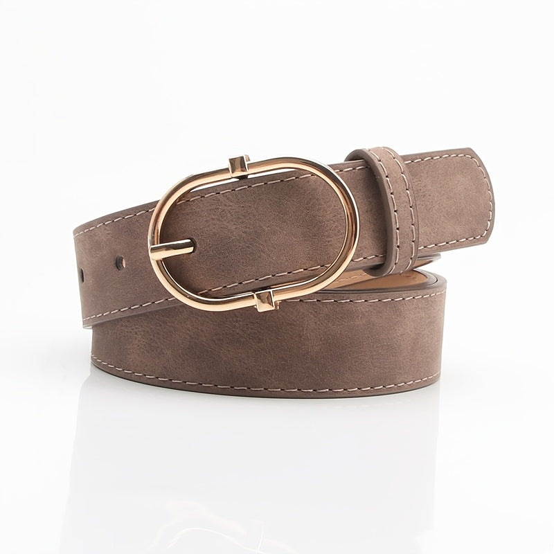 Ceinture à Boucle Classique en Simili Cuir pour Homme Charleroi — visuel 1