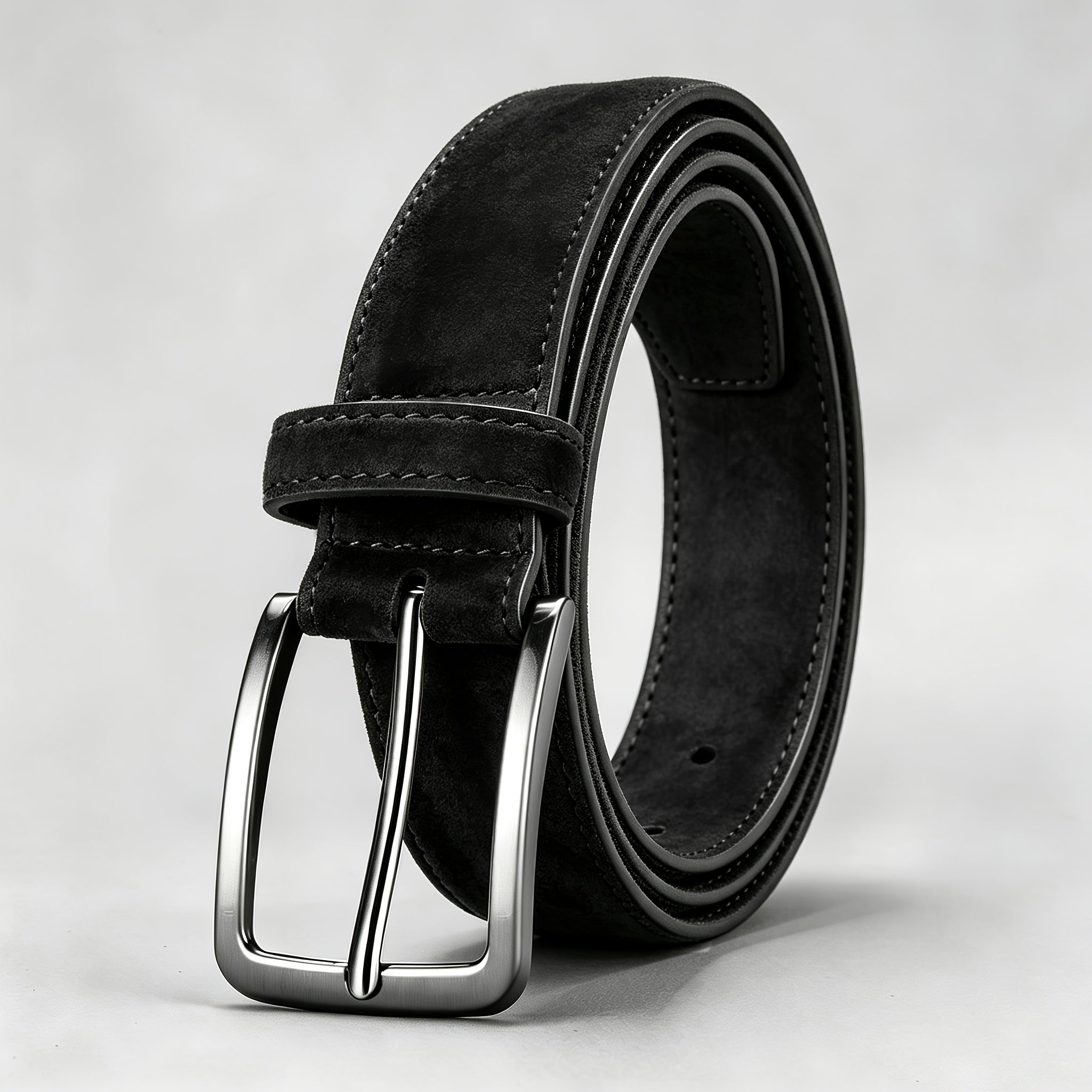 Ceinture à Boucle Classique en Simili Cuir pour Homme Etienne — visuel 1