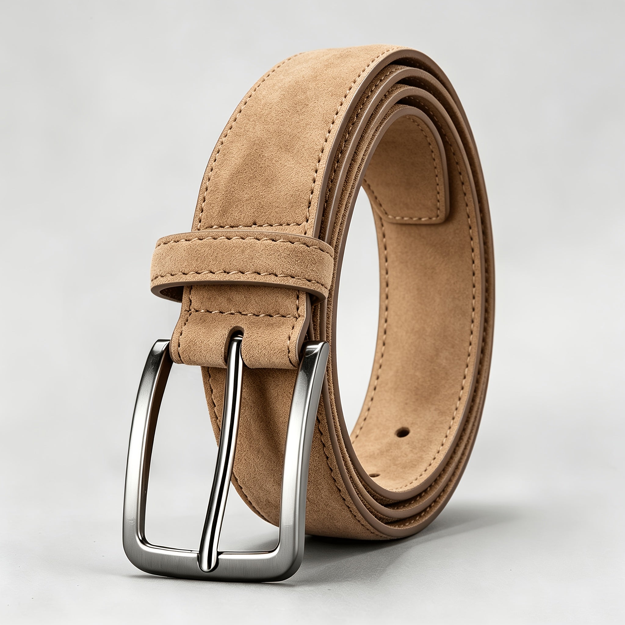 Ceinture à Boucle Classique en Simili Cuir pour Homme Etienne — visuel 3