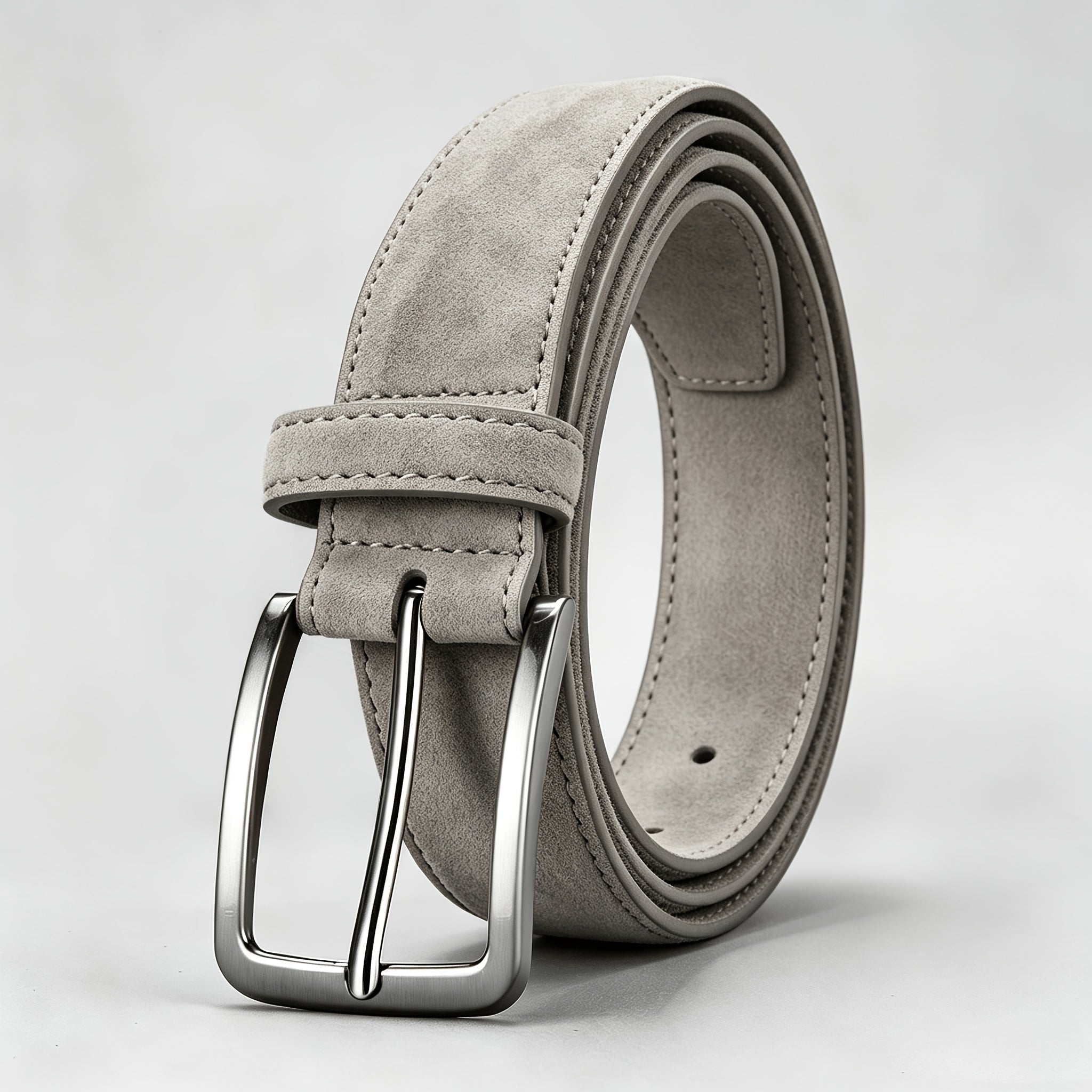 Ceinture à Boucle Classique en Simili Cuir pour Homme Etienne — visuel 4
