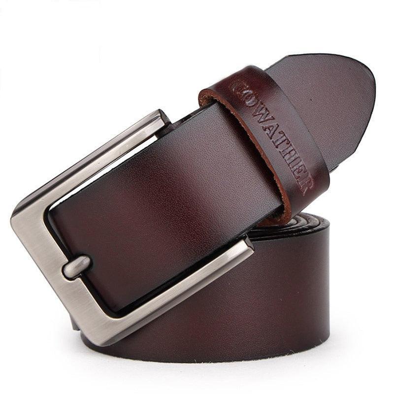 Ceinture à Boucle Classique en Simili Cuir pour Homme Fabien — visuel 1