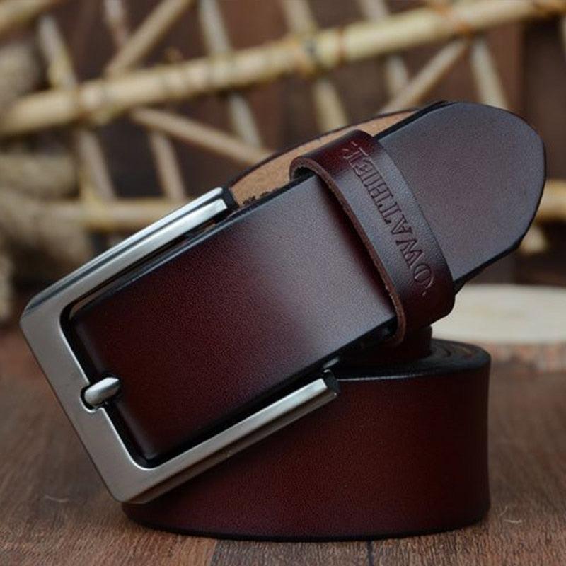 Ceinture à Boucle Classique en Simili Cuir pour Homme Fabien — visuel 4