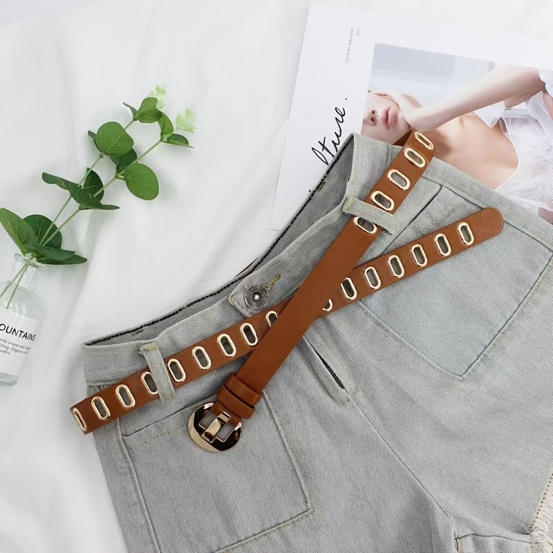 Ceinture à Boucle Classique en Simili Cuir pour Homme Hanovre — visuel 3