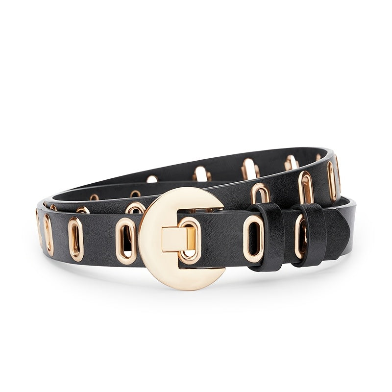 Ceinture à Boucle Classique en Simili Cuir pour Homme Hanovre — visuel 6